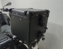 BAULETO CENTRAL EM ALUMINIO 41 LT ESP.BMW F 850 GS/R 1200 GS/R 1250 GS ADVENTURE PRETO FOSCO 