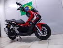 PROTETOR DE CARENAGEM  E ESCAPAMENTO HONDA ADV 150 PR FOSCO