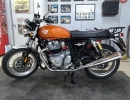 PROTETOR DIANT.C/PEDALEIRAS P/ ROYAL ENFIELD INTERCEPTOR 650/CONTINENTAL GT-PR