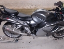 BAGAGEIRO EM CHAPA P/SUZUKI HAYABUSA 1300-PR FOSCO