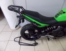 BAGAGEIRO MOD.CHAPA P/KAWASAKI NINJA 650/ER 6N 2012-PR FOSCO