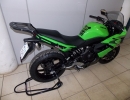 BAGAGEIRO MOD.CHAPA P/KAWASAKI NINJA 650/ER 6N 2012-PR FOSCO