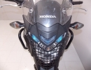 PROTETOR DE FAROL MOD.GRADE P/ HONDA CB-500 X  ATÉ 2016-PR FOSCO