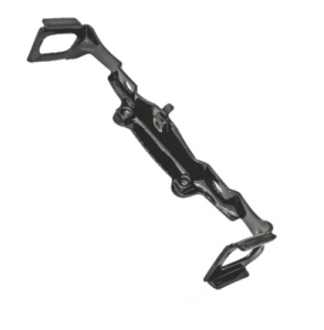 SUPORTE DO EMBLEMA E PISCA FRONTAL HONDA CG 125 TITAN/ TODAY 1989-1999 (PLB)