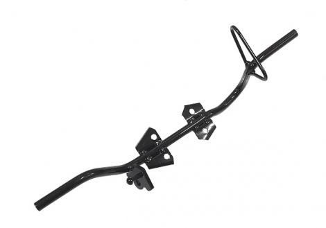 ESTRIBO CENTRAL MACIÇO HONDA POP 110I 2016_ATUAL (PLB)