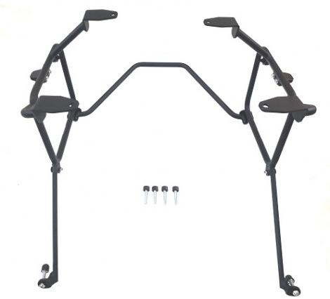 SUPORTE MALAS LATERAIS BMW F 800GS 2025-ATUAL/ F 750GS/ F 850GS 2018-2024 (PFM)