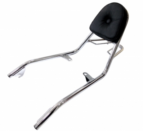 BAGAGEIRO TUBULAR COM ENCOSTO HAOJUE CHOPPER ROAD 150 2018_ATUAL (CRO)
