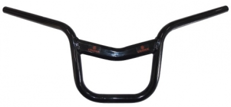 GUIDÃO MODELO MOTOBOY COM REFORÇO CHATO HONDA CG 150 TITAN 2004-2008/ OUTRAS (PLB)