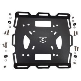 GRELHA UNIVERSAL CHAPA/ SUPORTE BAGAGEM TRAIL E BAULETO CHAPAM (PFM)