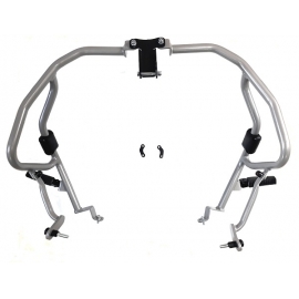 PROTETOR DE CARENAGEM SUPERIOR P/TRIUMPH TIGER 900 RALLY PRO 2020_2023 PRATA 