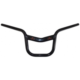 GUIDÃO MODELO MOTOBOY COM REFORÇO CHATO HONDA CG 150 TITAN 2004-2008/ OUTRAS (PLB)