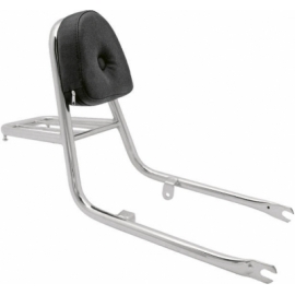 BAGAGEIRO TUBULAR COM ENCOSTO SUZUKI INTRUDER 125 2008-2016 (CRO)